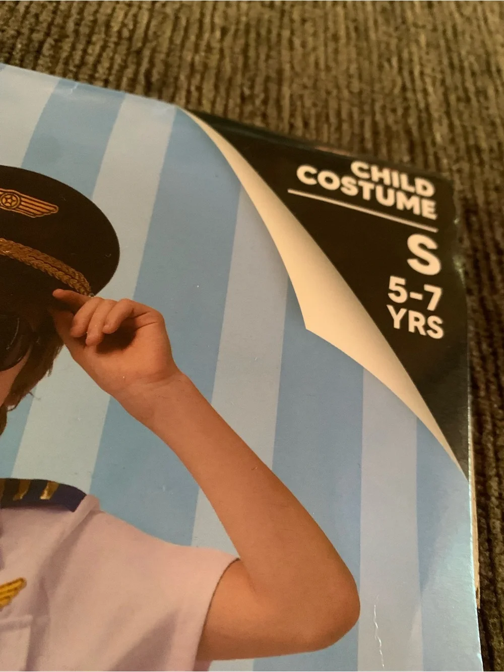 Kids Pilot Costume for Boys Airline Captain Pilot